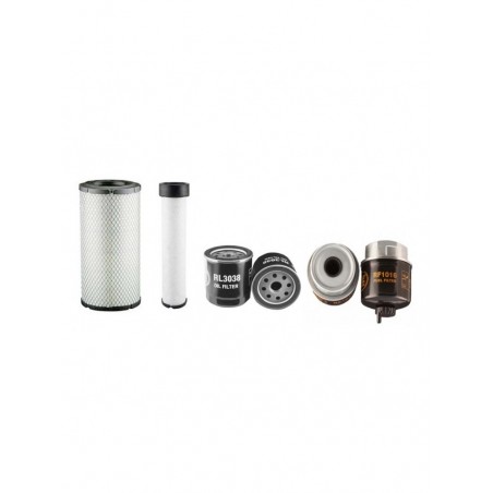 Filter service kit suitable for Cat 257B - 257B-2 Air Oil Fuel