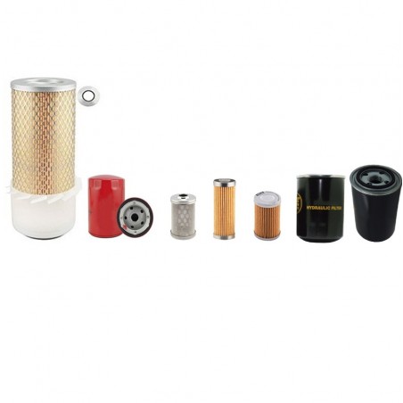 HANIX N350-2 Filter Service Kit w/Mitsubishi K4E Eng. SN 3160051-