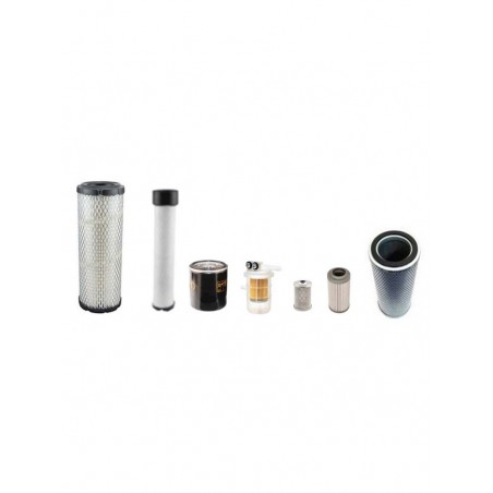 HYUNDAI R25Z-9A Filter Service Kit w/Mitsubishi S3L2 Eng. 2010-