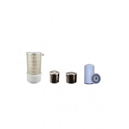IHI IS25G Filter Service Kit w/Isuzu 3Kc1Pa23 Eng.