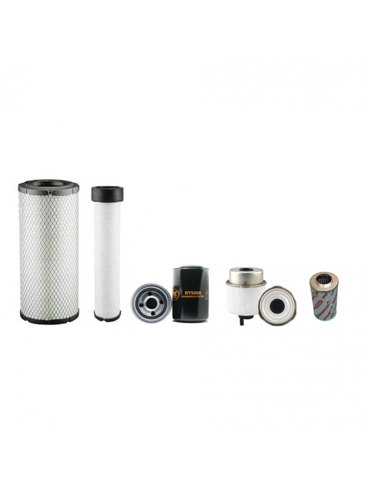 JCB VMT 380 Filter Service Kit w/Kohler Kdw 2204/G Eng. 2014-