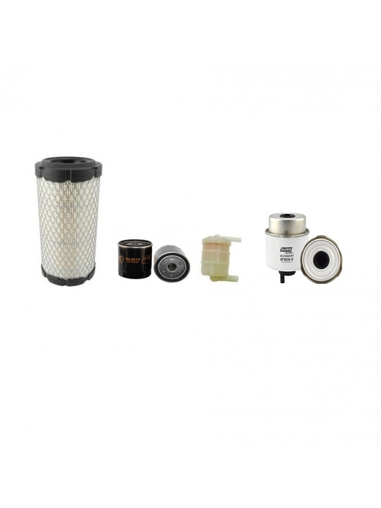 JCB 8020 Filter Service Kit w/Perkins 403D11 Eng. 2007-