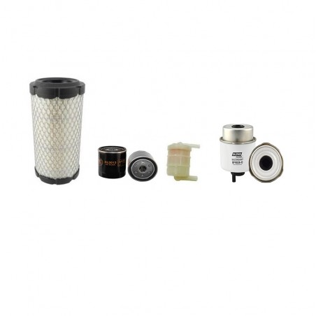 JCB 8020 Filter Service Kit w/Perkins 403D11 Eng. 2007-