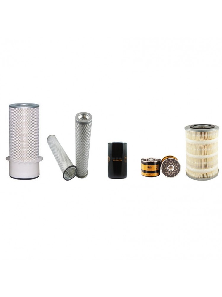 JCB 818 Filter Service Kit w/Perkins Tw50113 Eng. SN 78600-78900