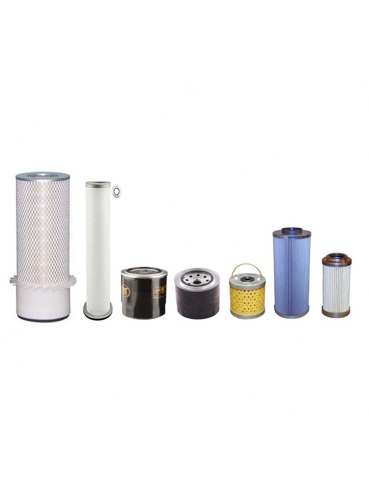 KOMATSU PC 110 R Filter Service Kit w/Komatsu S4D106-1Fb Eng.