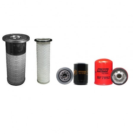 Komatsu PC100-5, PC100-6, PC120-5, PC120-6 Filter Kit