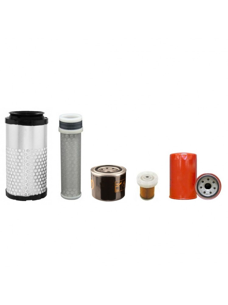 KUBOTA B 7510 DT Filter Service Kit w/Kubota D 1005-Ed16 Eng.