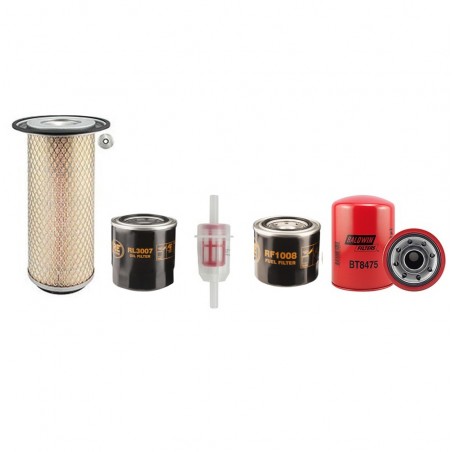PRINS BOXER 1.0 Filter Service Kit w/Kubota V 1505 Eng. 2006-