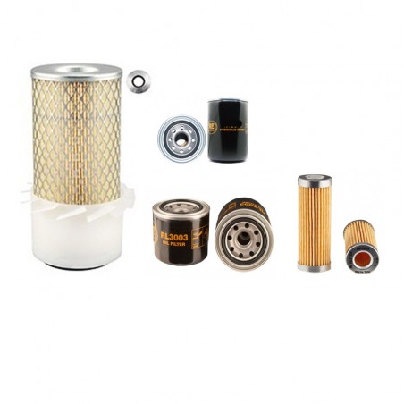 RANSOMES JACOBSEN TURFTRAK 4-21D Filter Service Kit w/Kubota D950 Eng.