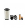 Takeuchi TB014 Mini Diggger Filter service Kit 1x Air, 1x Oil, 1x Fuel Filter