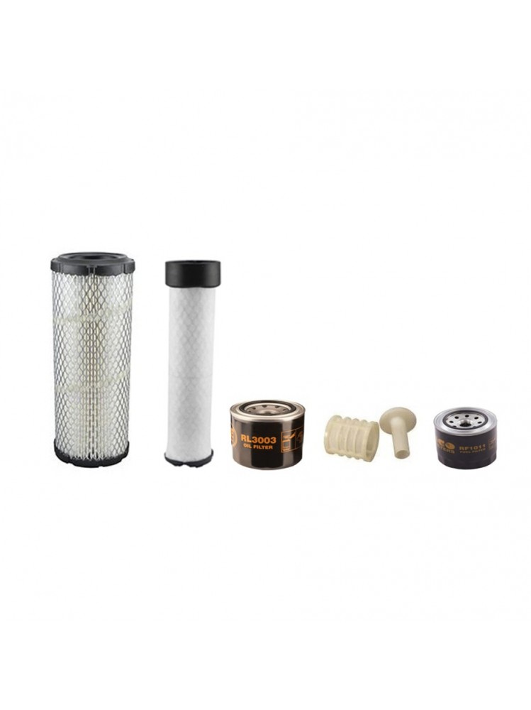 Volvo ECR38 Filter Service Kit - Air, Oil, Fuel Filters