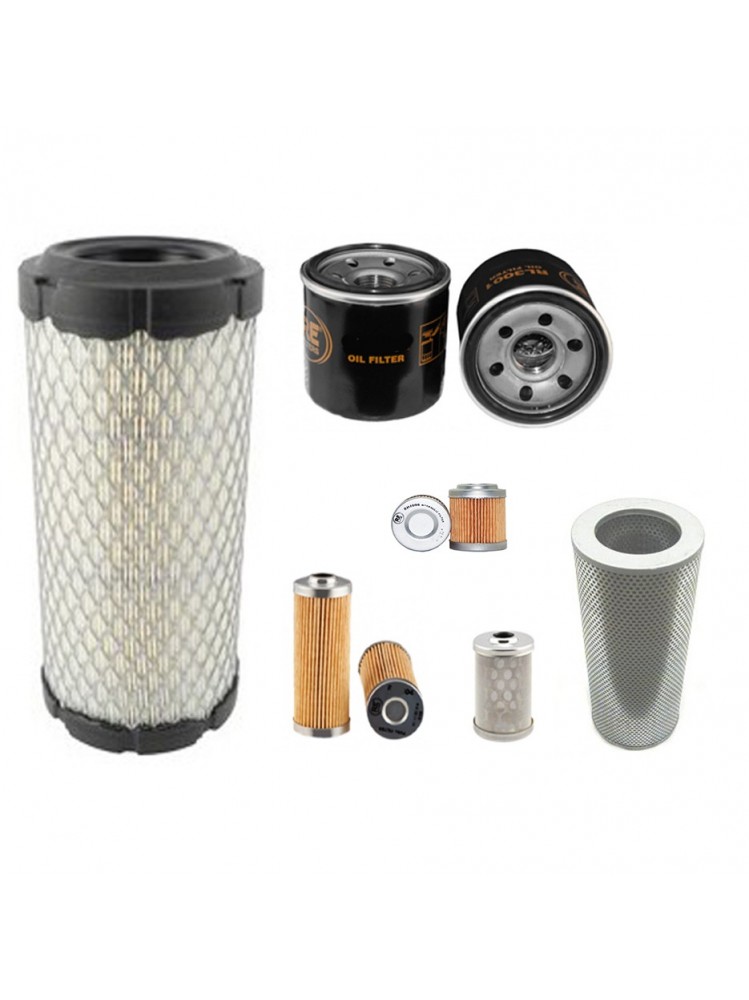 Hitachi ZX16-3 Excavator Filter Kit