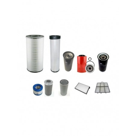 HYUNDAI R180LC-9 Filter Service Kit w/Mitsubishi D04FG-TAA Eng. YR 2010-