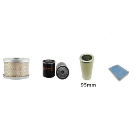 KAESER SX3 AIRCENTER/AIRTOWER KC Filter Service Kit KAESER CONTROL
