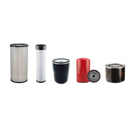 KOBELCO SK 115 SR Filter Service Kit Air Oil Fuel Filters w/ISUZU 4BG1TAB Eng.