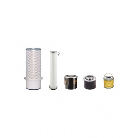 KOMATSU PC 110 R Filter Service Kit Air Oil Fuel Filters w/KOMATSU S4D106-1FB Eng.