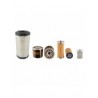 KOMATSU PC 14 R Filter Service Kit Air Oil Fuel Filters