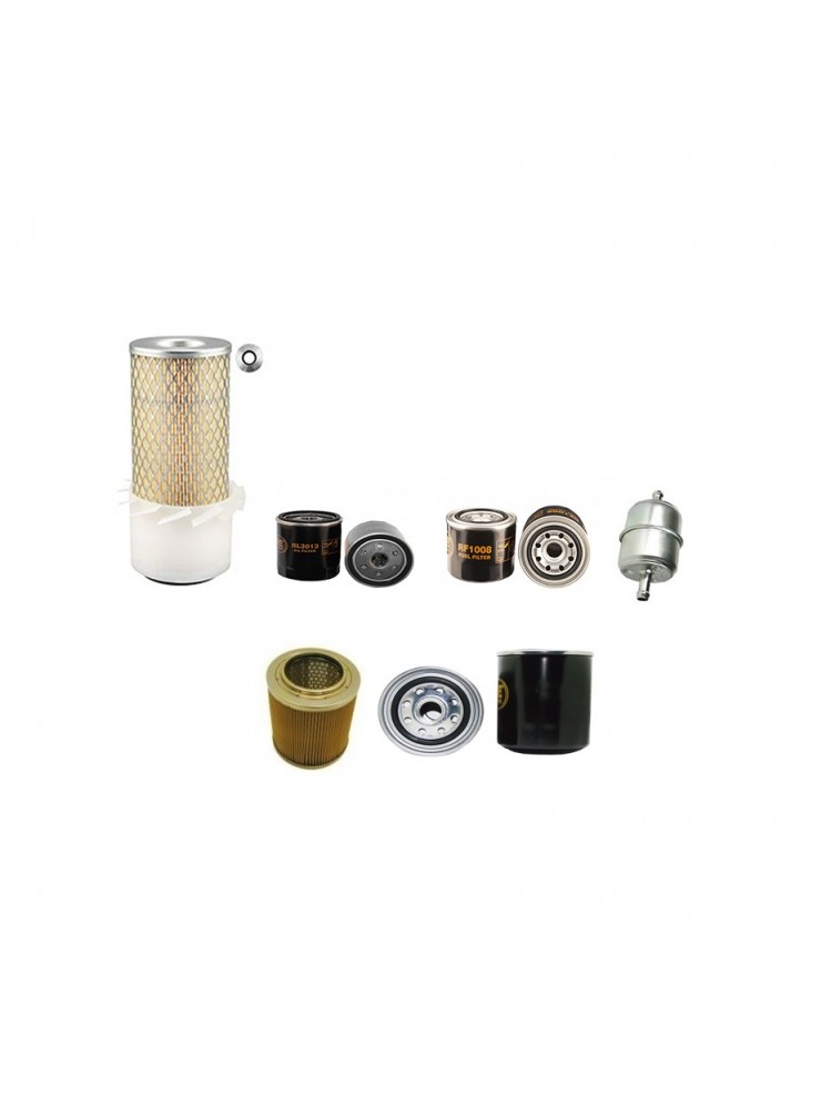 Kubota KH35 Mini E xcavator Filter Kit