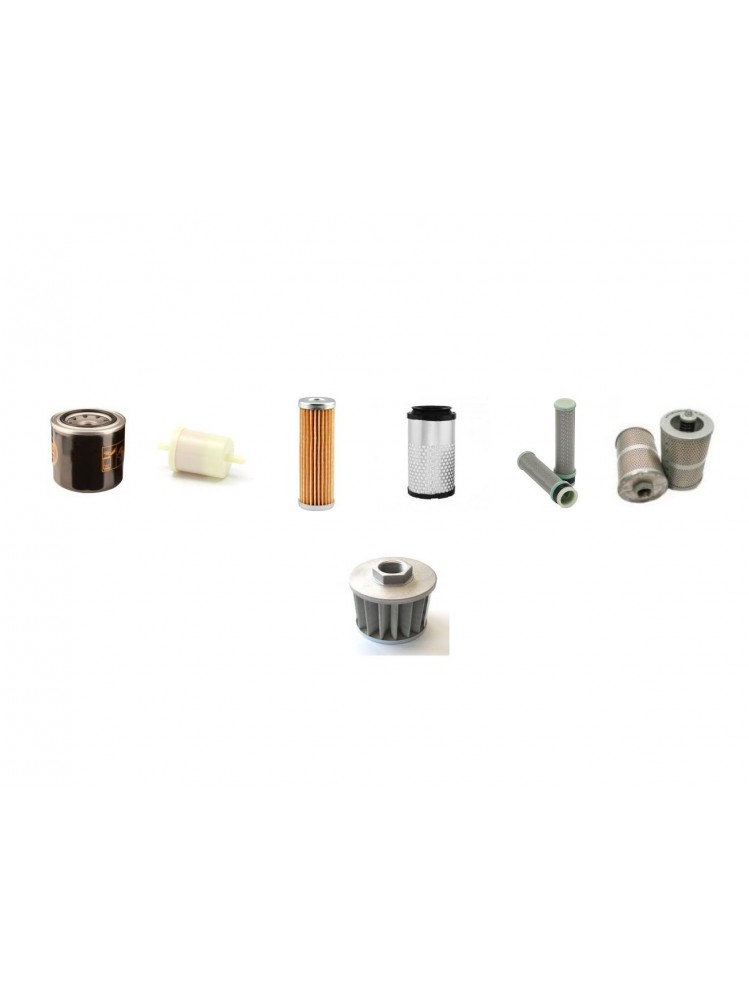 KUBOTA U10-3 Filter Service Kit with Oils w/Kubota D 722BH6 Eng.