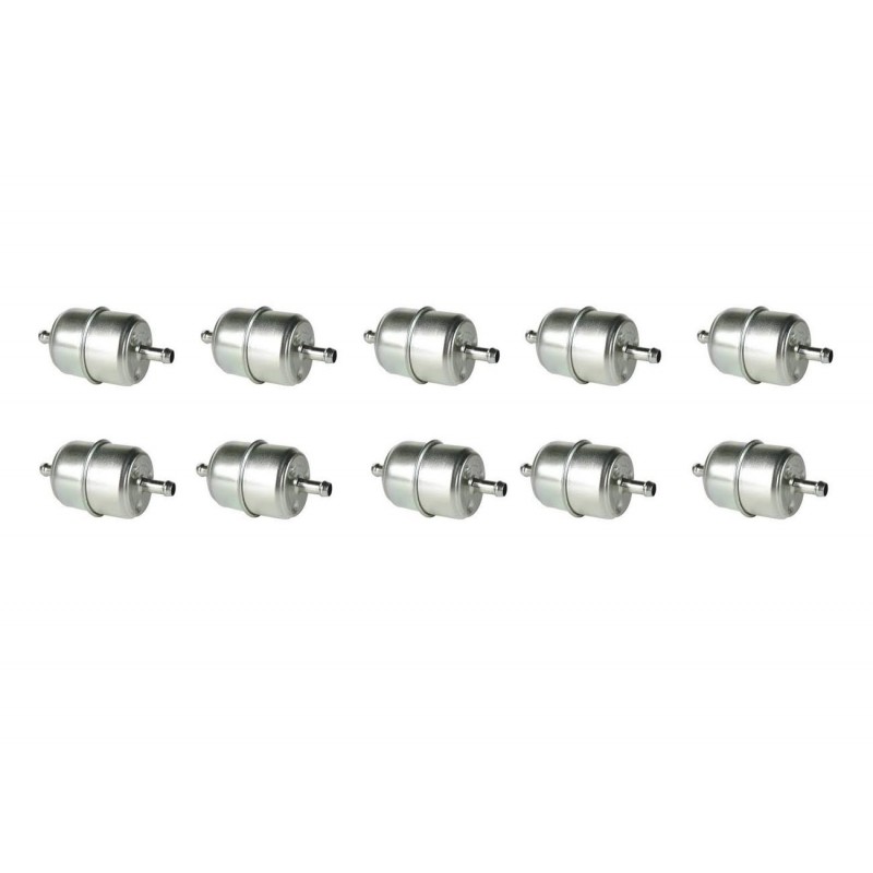 10 x Inline Metal Fuel Filters Filter Replaces Kubota 7000014658