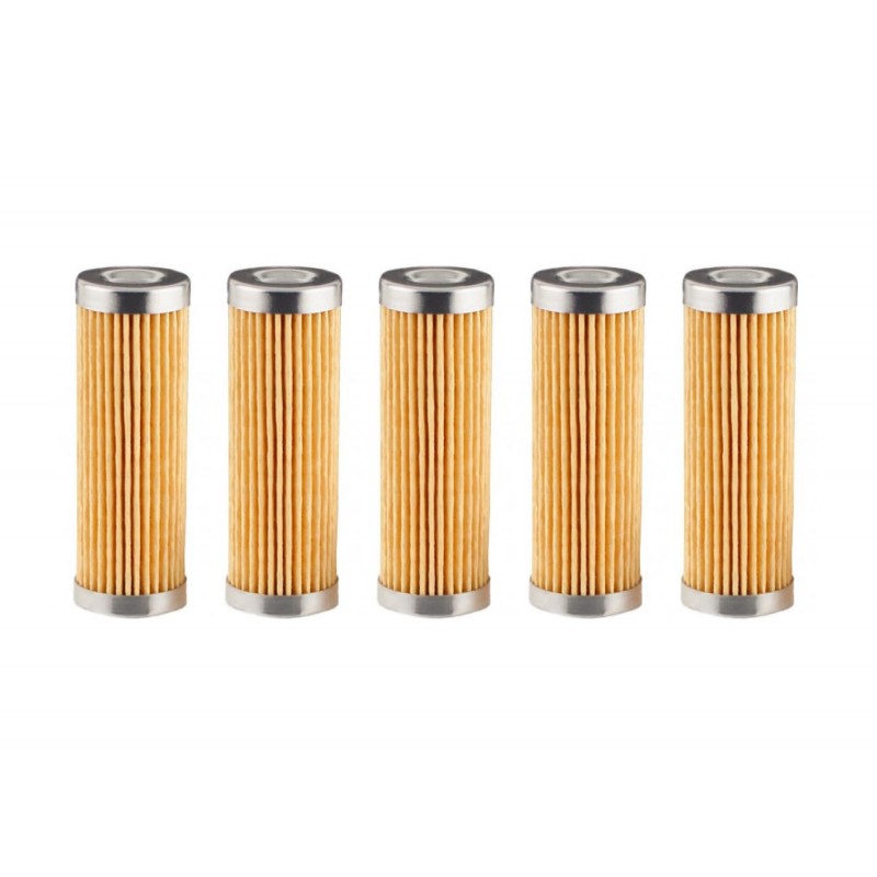 5 x Fuel Filter Elements Replaces PF872 Bobcat Hitachi Beta Marine Jacobsen