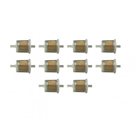 Inline Fuel Filter - Large x 10 Ideal for petrol