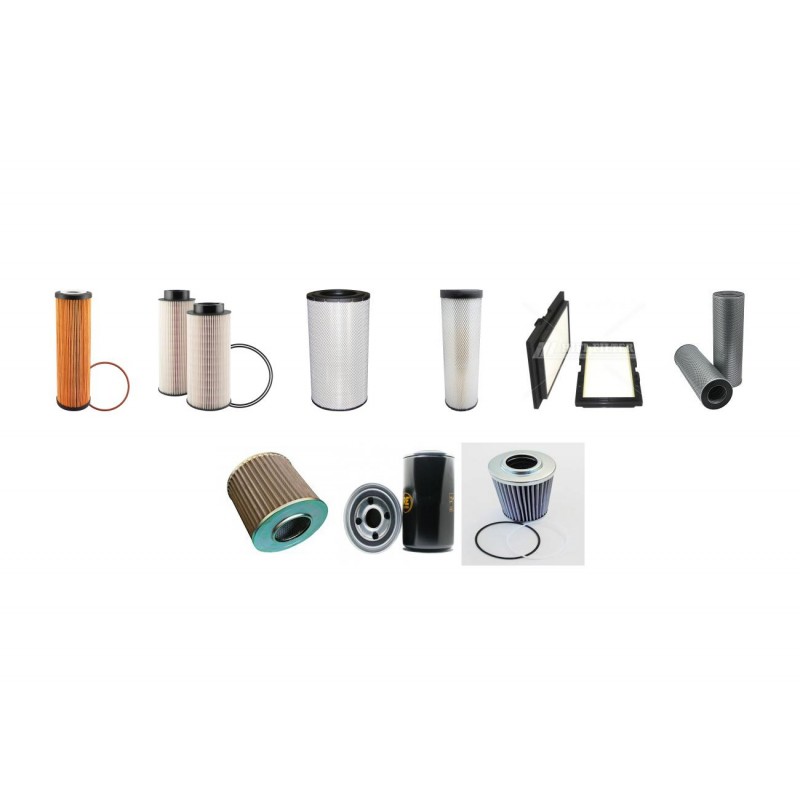 HYUNDAI HX520L Filter Service Kit w/SCANIA Eng.