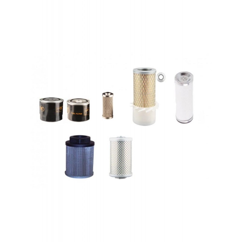 Kubota K x61-2 Compact E xcavator Filter Kit