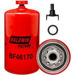 Baldwin BF46170 Fuel/Water Separator Spin-on with Drain