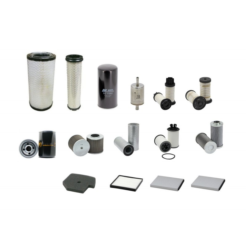 Hyundai R125LCR-9A Filter Kit