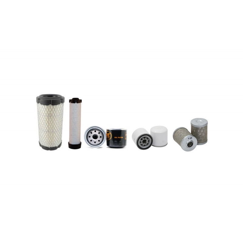 NH E17C Air Oil Fuel Filter Kit