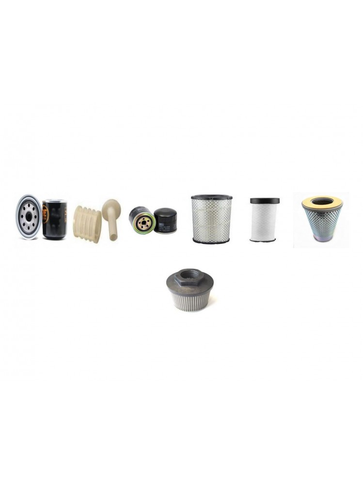 DOOSAN DX 30 Z Filter Service Kit with Yanmar 3Tnv88-Sdb Eng 2008-