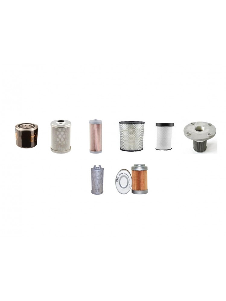Hitachi ZX35 Excavator Filter Kit