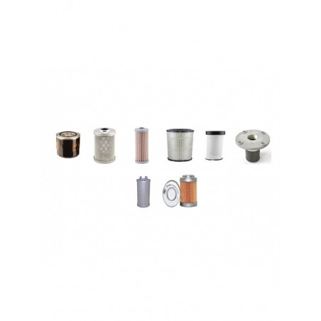 Hitachi ZX35 Excavator Filter Kit