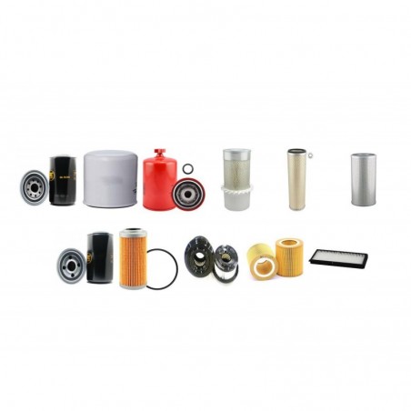 copy of HYUNDAI R130LC-3 Filter Service Kit w/Cummins 4Bta3.9 Eng. -2002 SN -1933