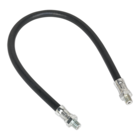 Sealey Rubber Delivery Hose Flexible 450mm 1/8"BSP