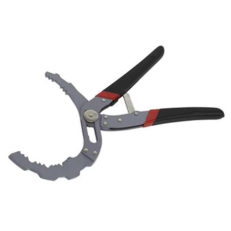 Sealey Oil Filter Pliers Self-Adjusting - Angled