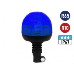 12V Flexible Pole LED Blue Beacon Blue | RICO Europe