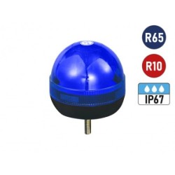 12/24V Single Bolt LED Beacon Blue | RICO Europe