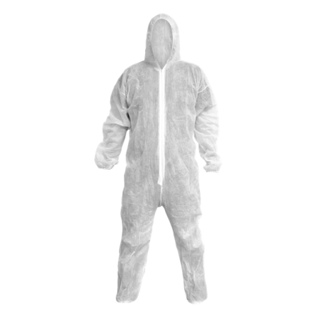 Sealey White Disposable Coverall - X-Large