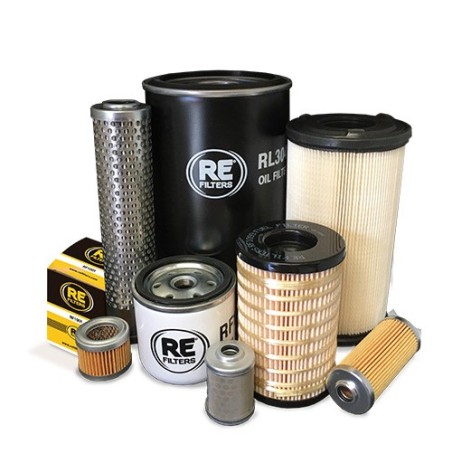 KOMATSU PC 88 MR-11Filter Service Kit Air Oil Fuel Filters w/KOMATSU Eng.