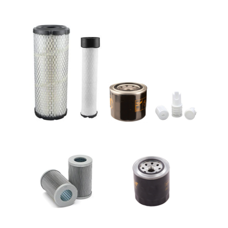 KOMATSU PC 35 MR-5 Filter Service Kit w/KOMATSU / 3D88E-7 / 01.2018 Eng.