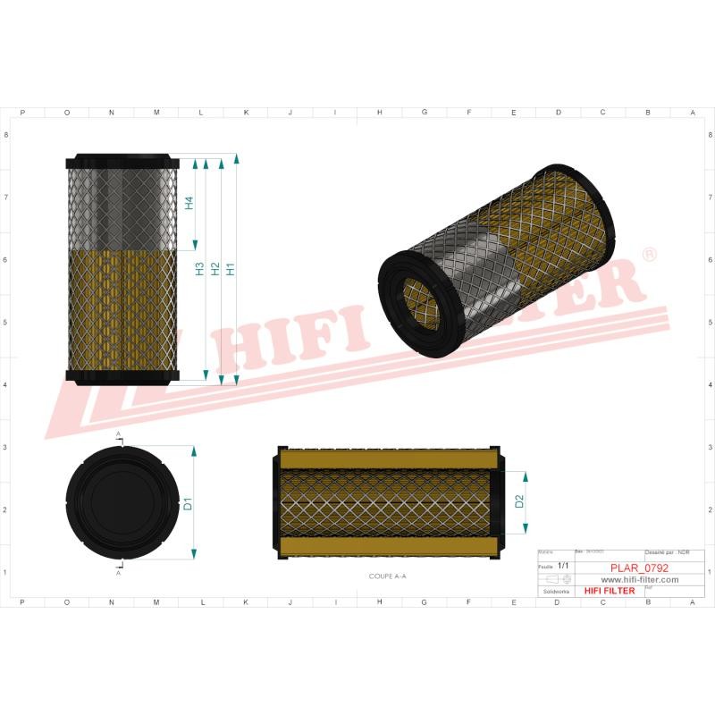 Hifi SA160118 Air Filter