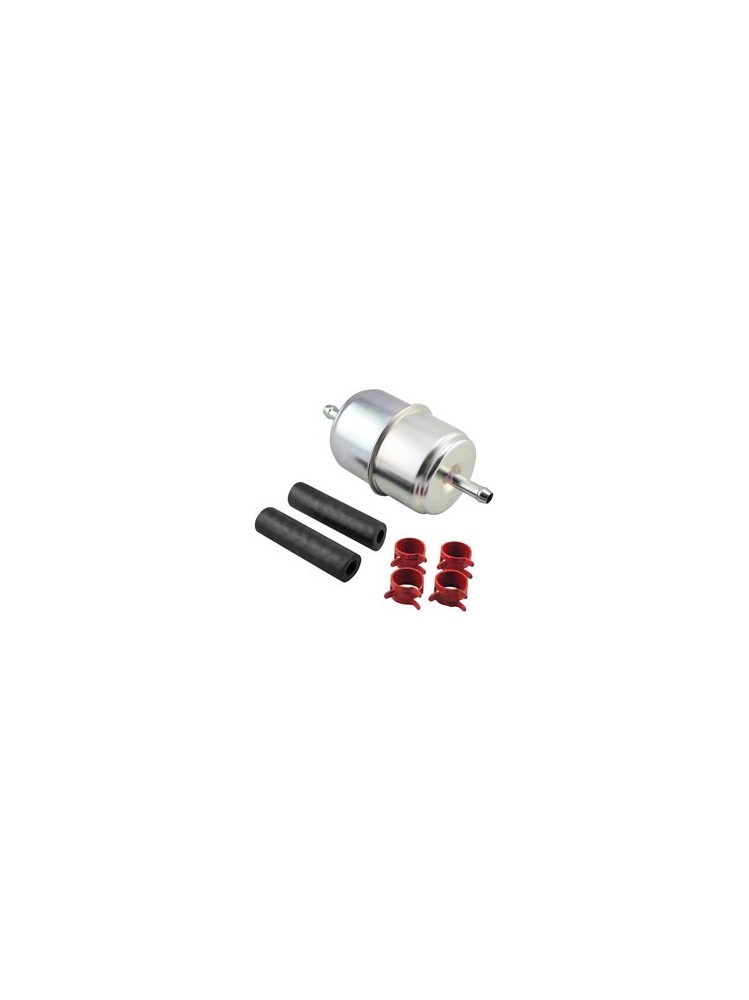 Baldwin BF833-K2, In-Line Fuel Filter with Clamps and Hoses