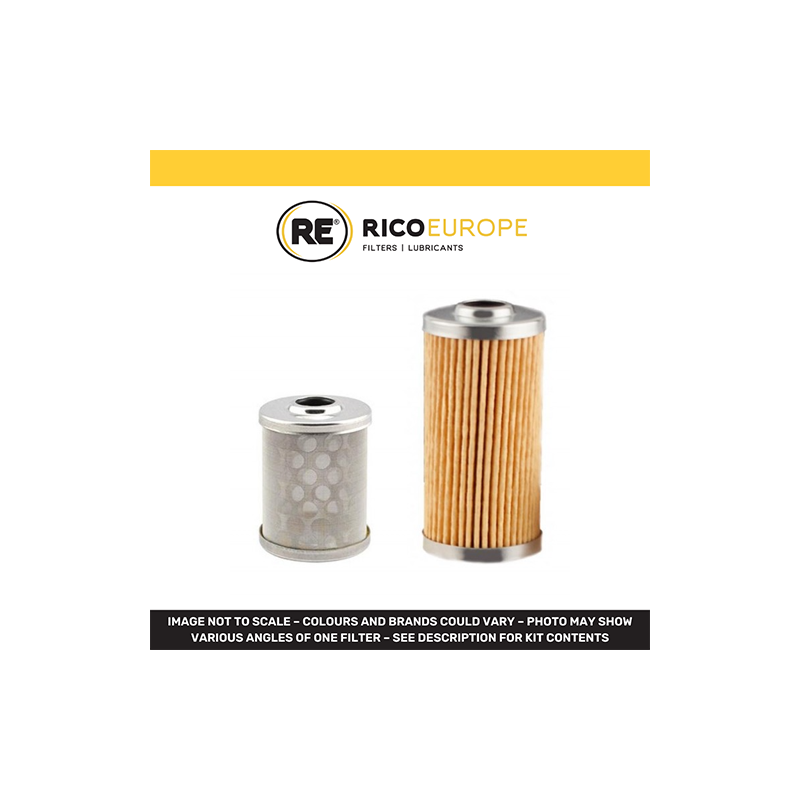 Fuel Filter Set Fits Takeuchi TB007 TB014 TB015 TB016 TB15FR TB23FR TB28FR