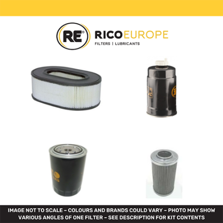 HAULOTTE HA 15 DX Filter Service Kit w/HATZ  Eng.   YR  2000-