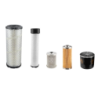 HITACHI ZX 26 U-5A Filter Service Kit w/Yanmar 3TNV76 Eng.