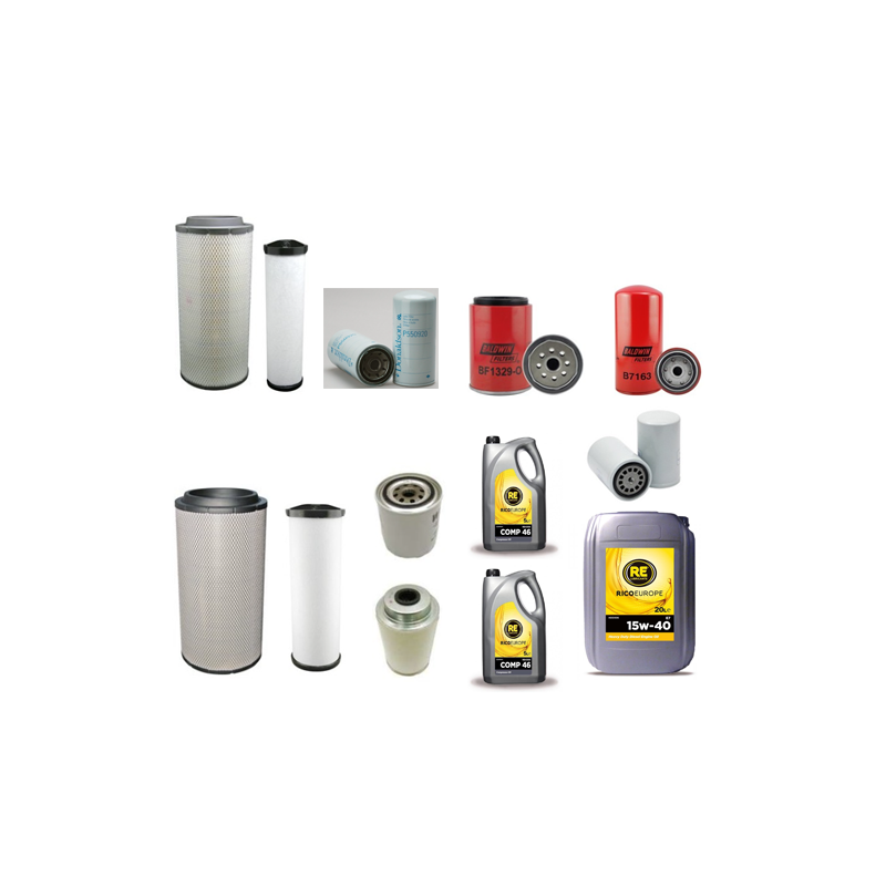 ATLAS COPCO XAHS236CD Compressor Filter Service Kit with Caterpillar Eng