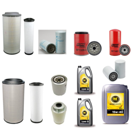 ATLAS COPCO XAHS236CD Compressor Filter Service Kit with Caterpillar Eng