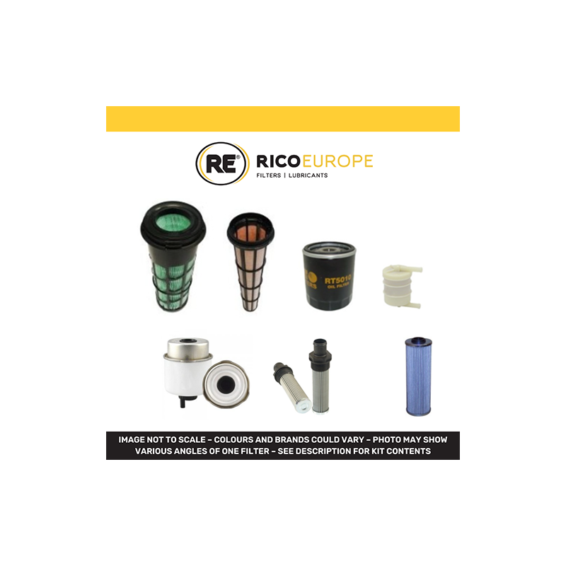 JCB 8025 (ZTS) Filter Service Kit w/Perkins 403D-15 Eng.   YR  2013-